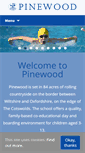Mobile Screenshot of pinewoodschool.co.uk